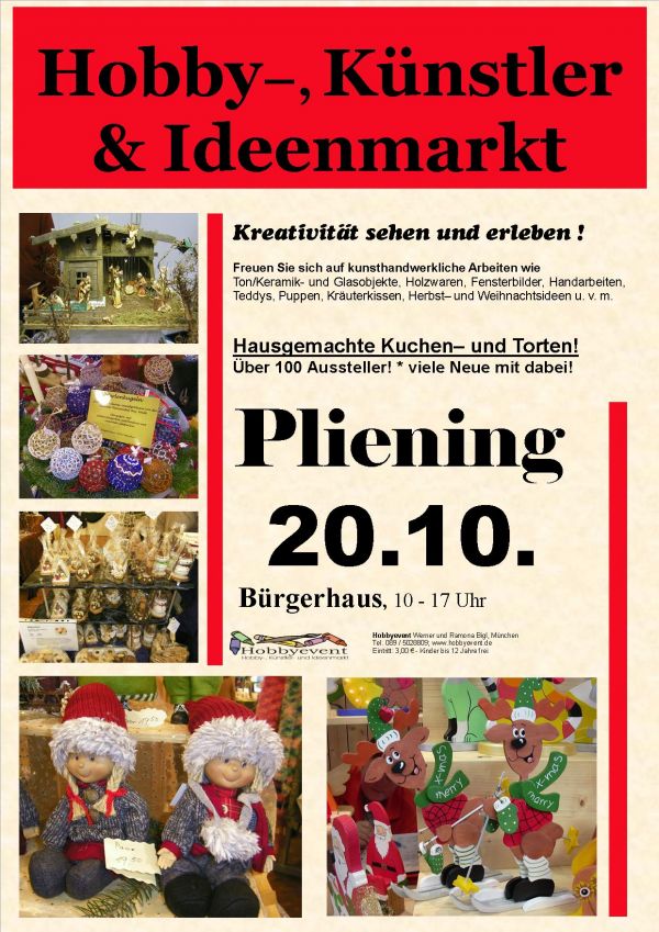 Plieninger Hobby-, Knstler- und Ideenmarkt 