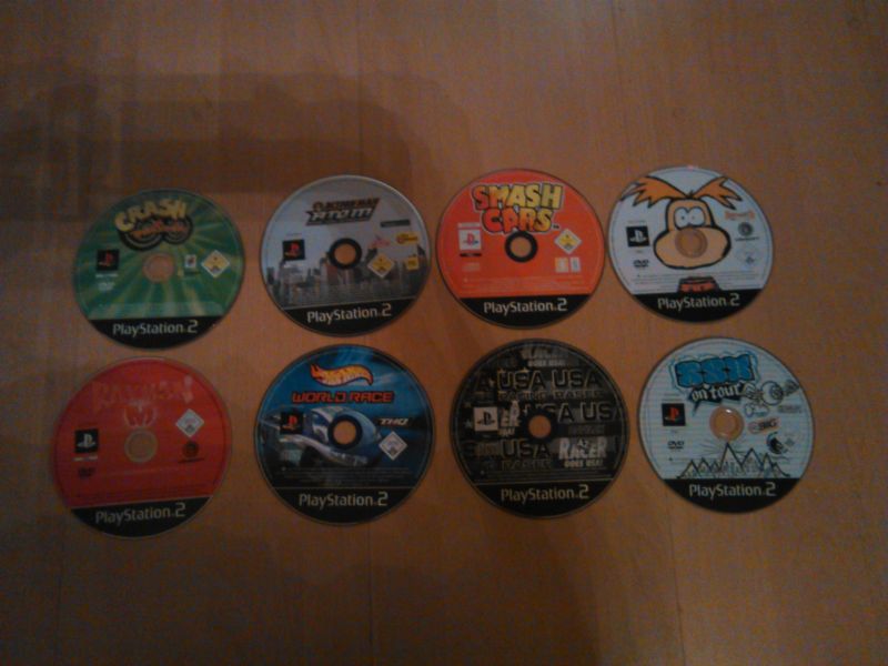      Playstation 2 Spielepaket mit 33 Spielen 