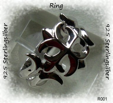 Silberschmuck, Ring Silberkreuz