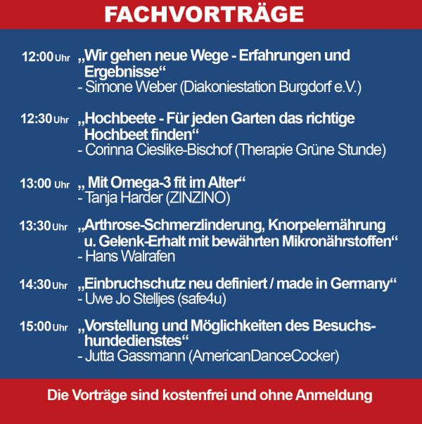 Seniorenmesse Burgdorf 13.10.2019