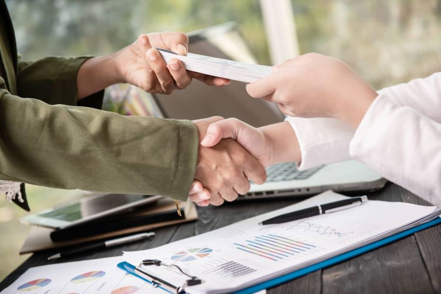 Kreditangebot und schnelle Finanzierung.