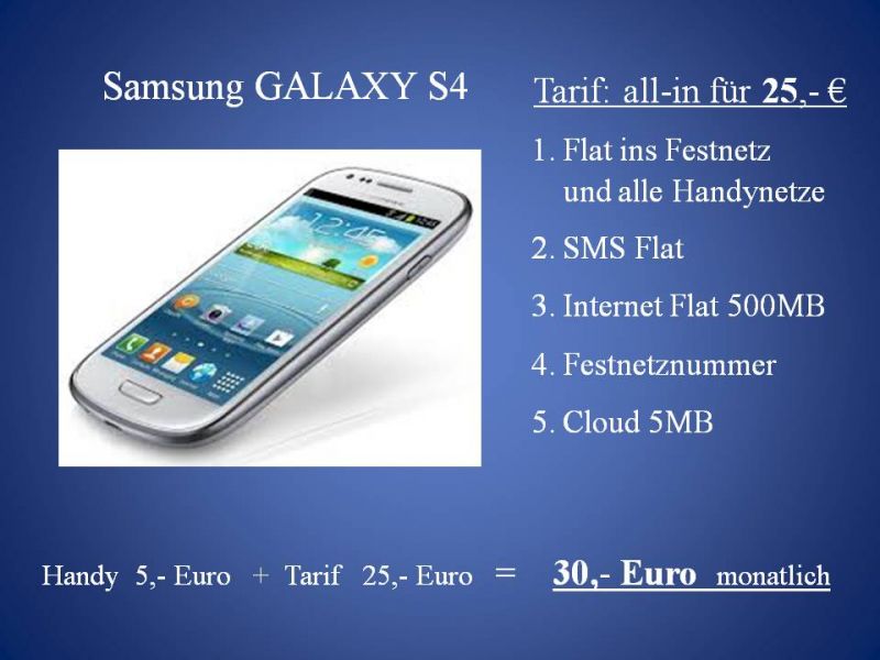 Samsung Galaxy s4