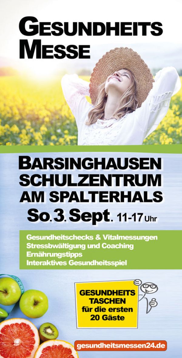 Gesundheitsmesse Barsinghausen am 03.09.2023