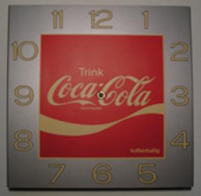 Coca-Cola-Wanduhr