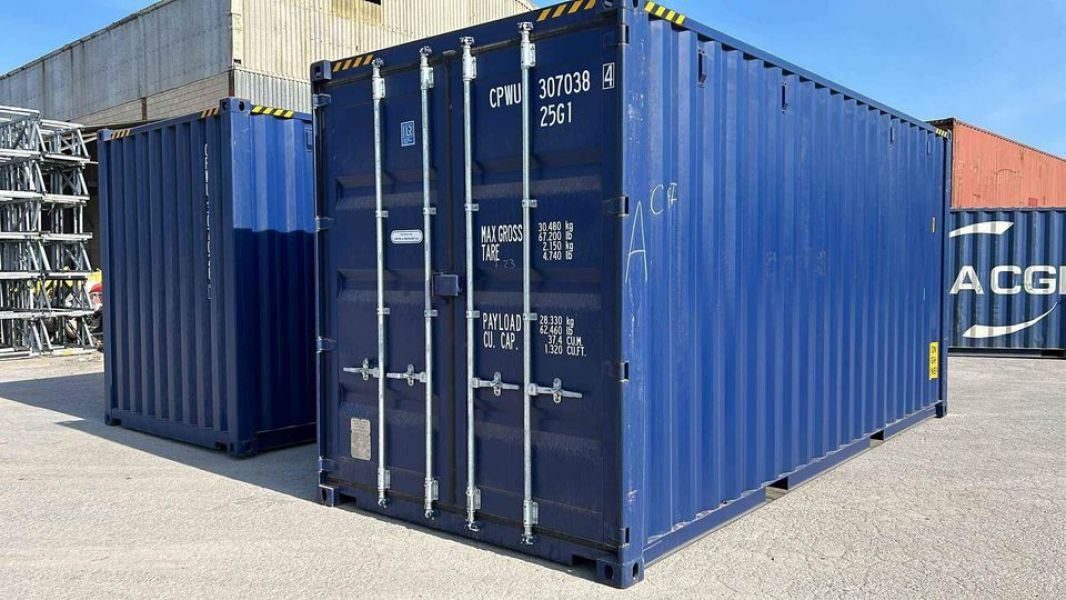 Container im Bild lagernd und sofort verfgbar. Besichtigung und Abholung mglich.