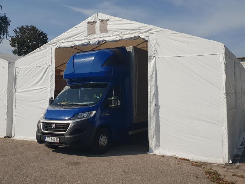  Zeltgarage Weidezelt Lagerzelt Garagenzelt Auto PVC 4x6 Halle