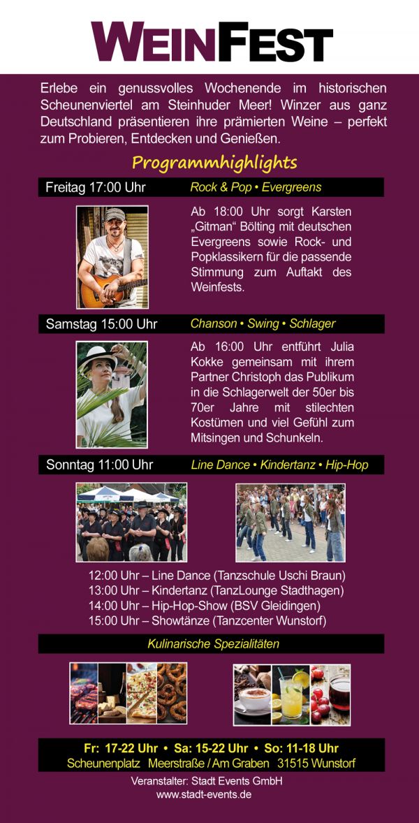 Weinfest Steinhude