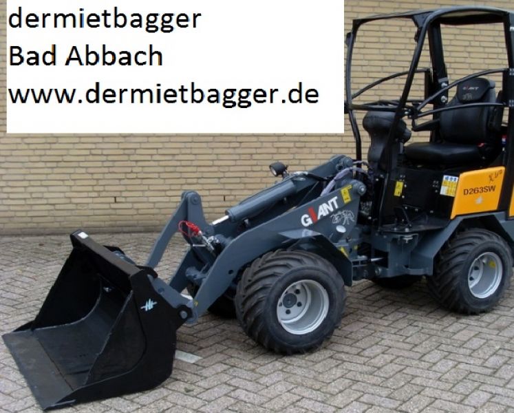 Minibaggerverleih, Baumaschinenverleih, Radlader, Vermietung Regensburg