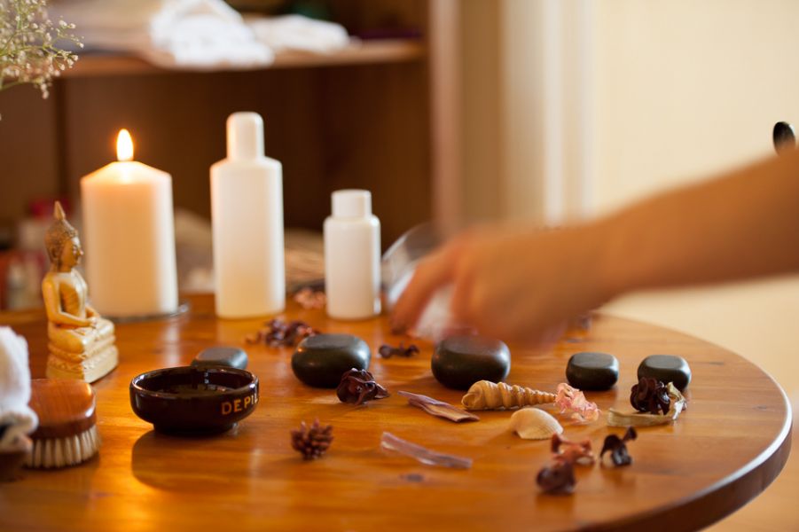 Massage fr Ihr Wohlbefinden