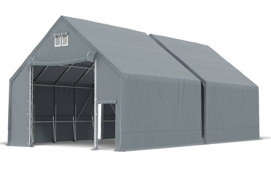 Zelthalle Lagerzelt Lager 8x16x3 ganzjährig Halle Montage möglich