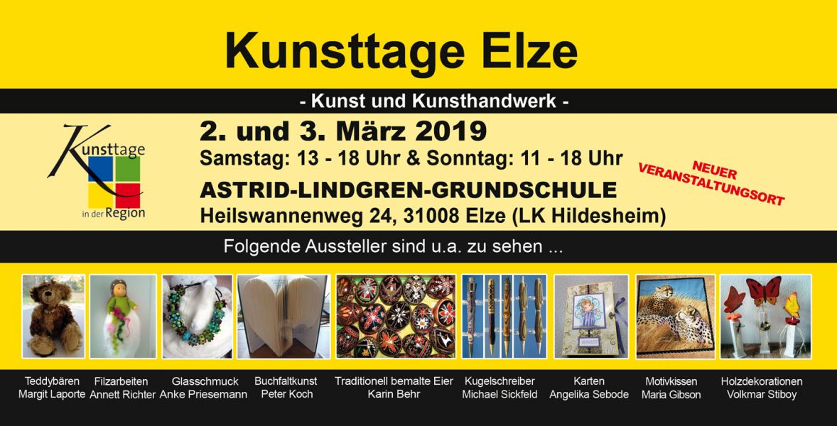 Kunsttage Elze 2019 – Kunst und Kunsthandwerk