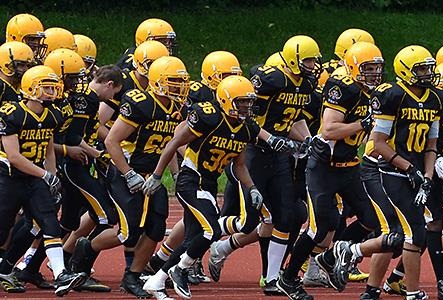 Der American Football Club Frankfurt Pirates sucht neue Talente 