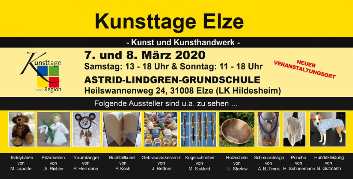 Kunsttage Elze 2020 – Kunst und Kunsthandwerk