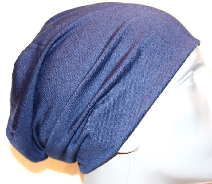 Neue SOMMERBEANIE Dünne MÜTZEN Jersey BEANIES Lang Slouch Kopfbedeckung Hut Kappe Cap Cappie Dünn