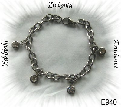 Schmuck, hochwertiges Edelstahlarmband