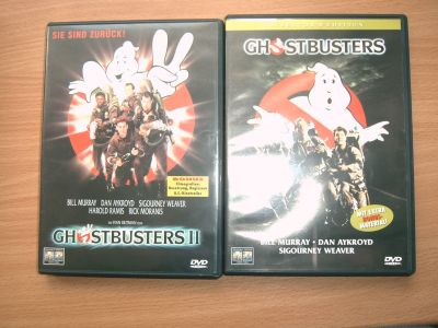 2 DVD , GHOSTBUSTERS ( 1 und 2 )