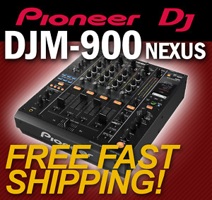 Pioneer DJM-900nexus CDJ-2000-System mit HDJ-2000 Kopfhörer