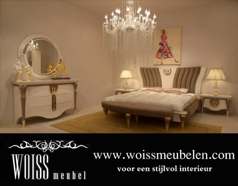 WOISS neues Modell Stilmöbel Luxus Hochglanz Schlafzimmer 