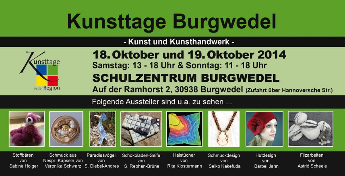 Kunsthandwerkermarkt Burgwedel 2014