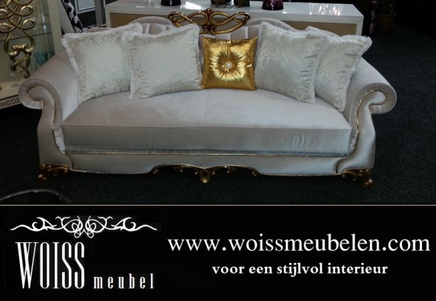 Leder sofa Stoff Couch Gute Qualitt zum gnstigen Preis WOISS Mbel
