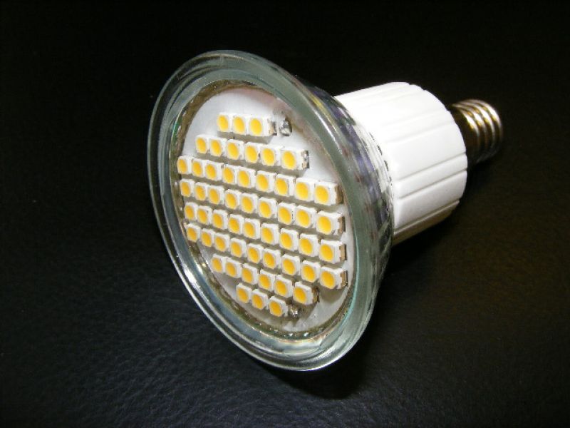 E14 HI-POWER 54 SMD´s SMD SPOT 230V LEUCHTMITTEL LED LAMPE NEUHEIT