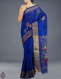 Online shopping for bengal jamdhani cotton silk sarees by unnatisilks