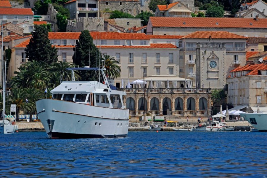 Yachtcharter mit Crew in Kroatien 2014