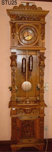 Imposante sehr alte Standuhr von 1860