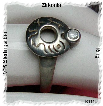 Silberschmuck, schicker Silberring