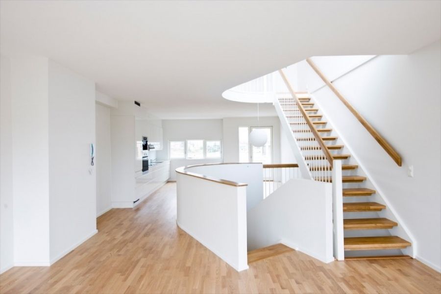 Treppe aus Holz